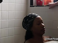 Fucking My Black Girlfriend In The Shower